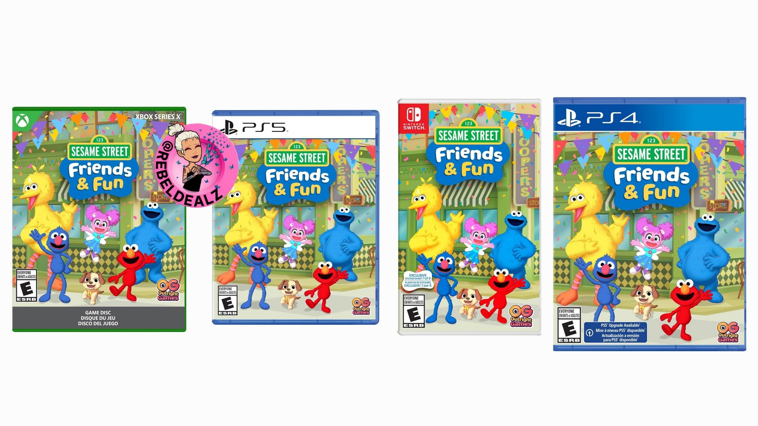Sesame Street: Friends & Fun Game Preorder for All Systems