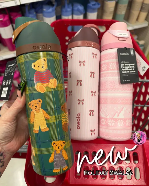 New Holiday Owalas Are Here: Teddy Bears, Bows & Kids' Picks