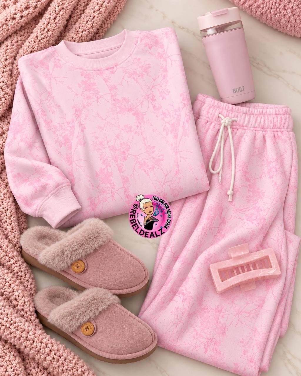 Pink Cozy Fall Outfit Finds Starting at $5