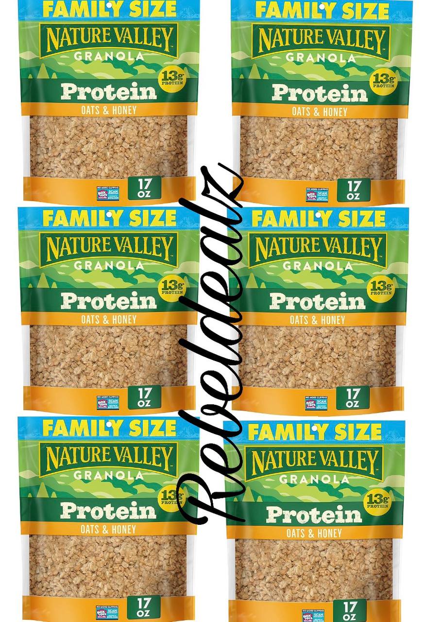 Nature Valley Oats & Honey Protein Granola Family Size on Sale at Amazon