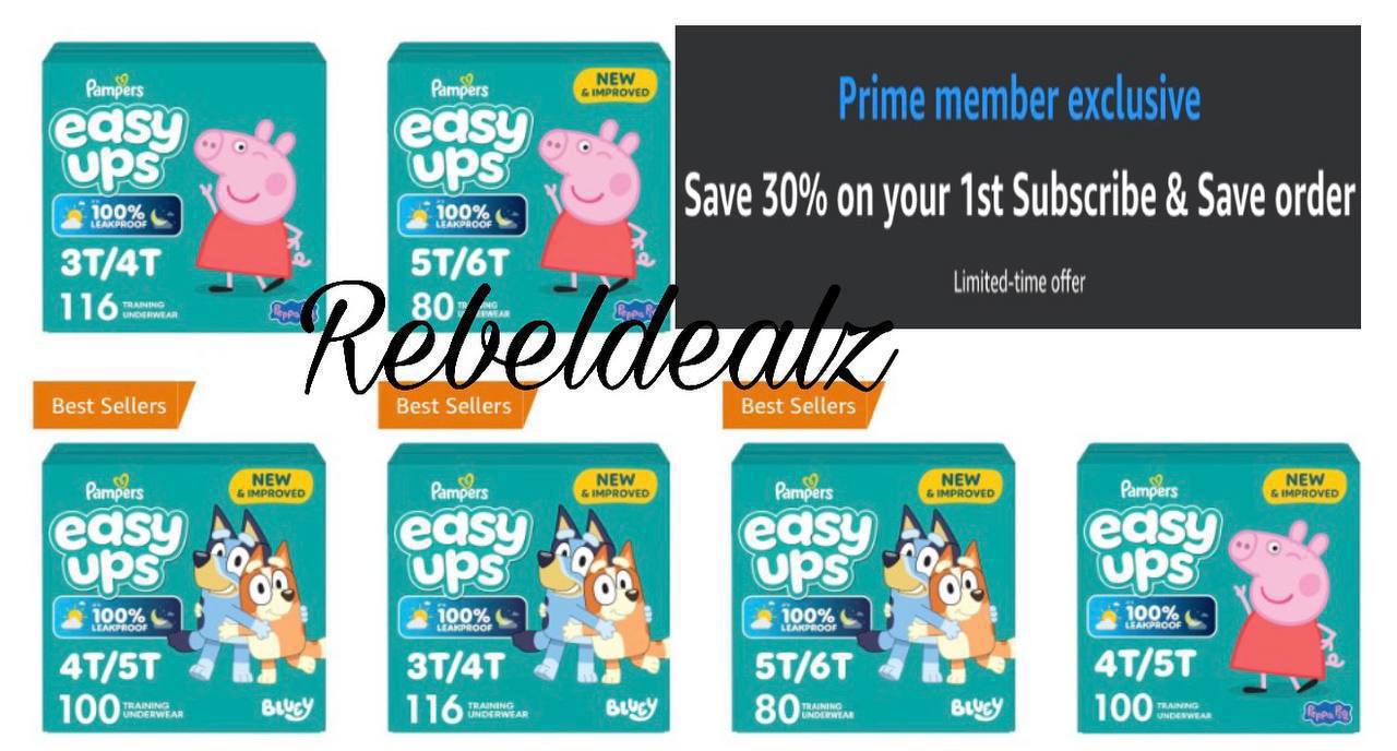 Amazon Diaper Deals for Prime Members