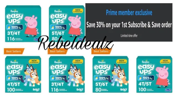 Amazon Diaper Deals for Prime Members