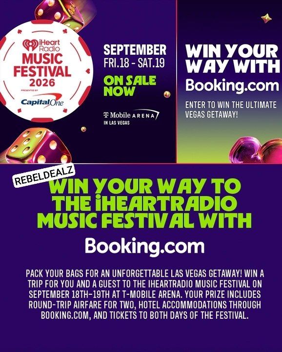iHeartRadio Music Festival Sweepstakes: Win Trip for 2