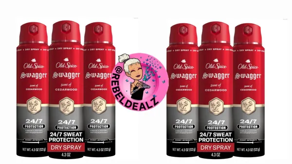 Old Spice Dry Spray Antiperspirant Deodorant for Men - 24/7 Sweat & Odor Protection