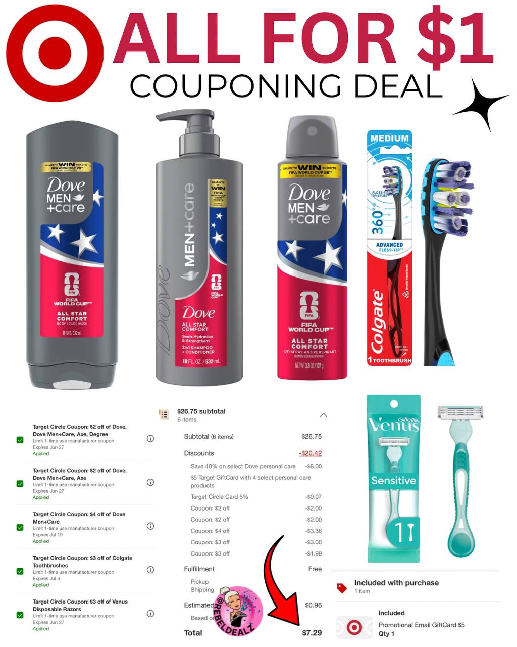 🚨 TODAY ONLY: Dove Stock-Up Deal at Target!