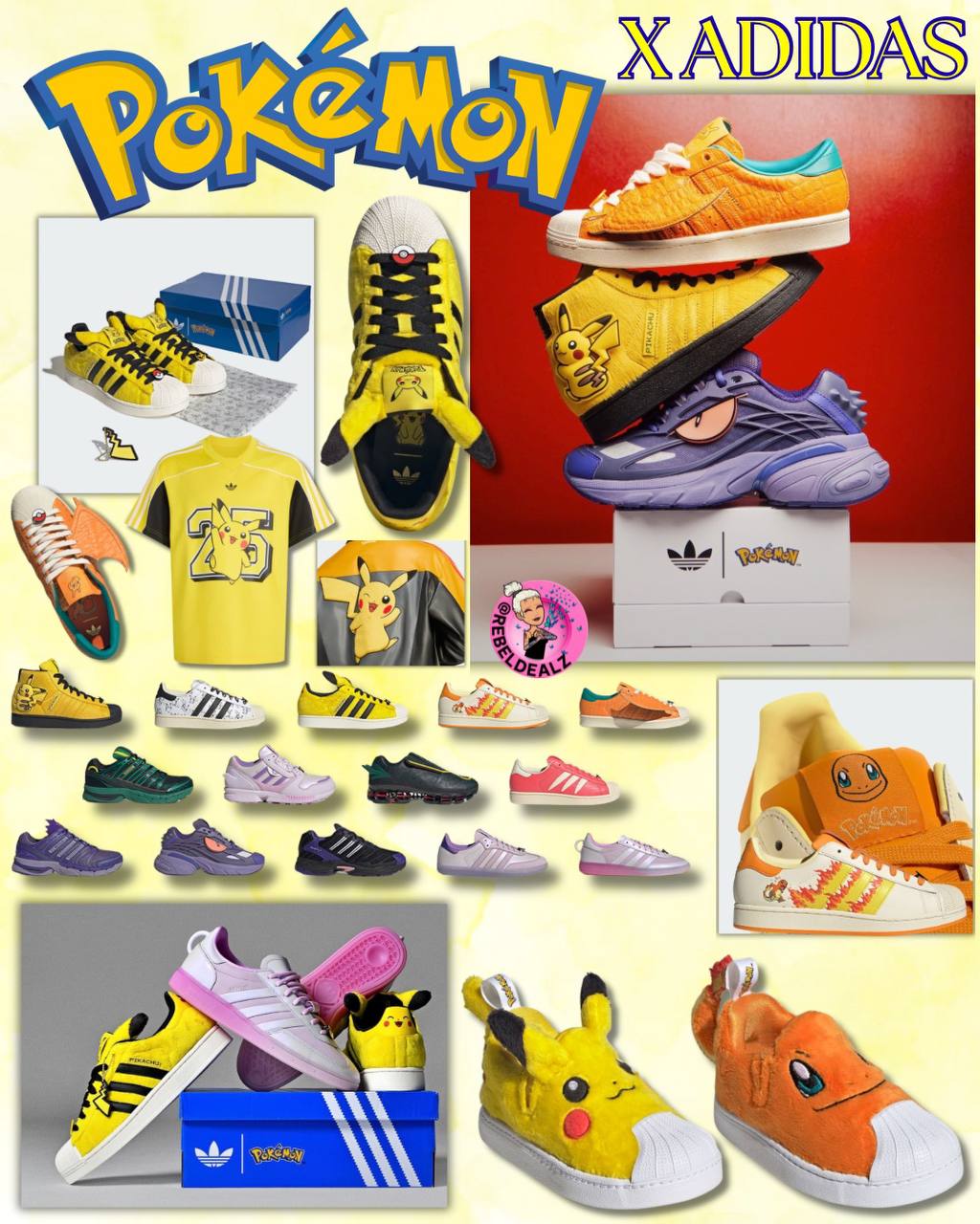 New adidas x Pokémon Collection Has Sizes for the Whole Family