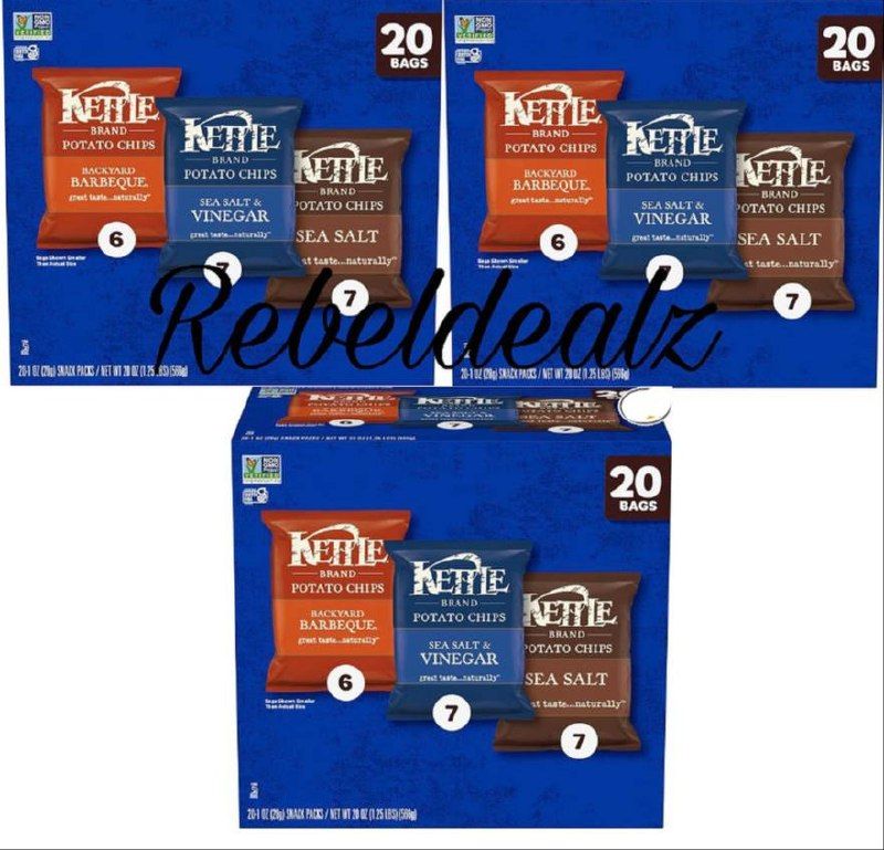 Kettle Brand Potato Chips Variety Pack Deal