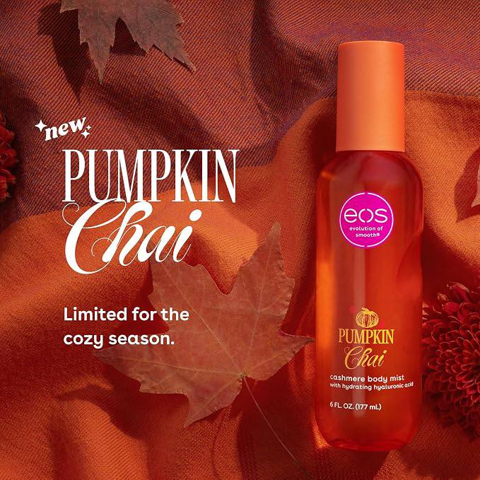 EOS Cashmere Body Mist Pumpkin Chai Fall Fragrance Preorder
