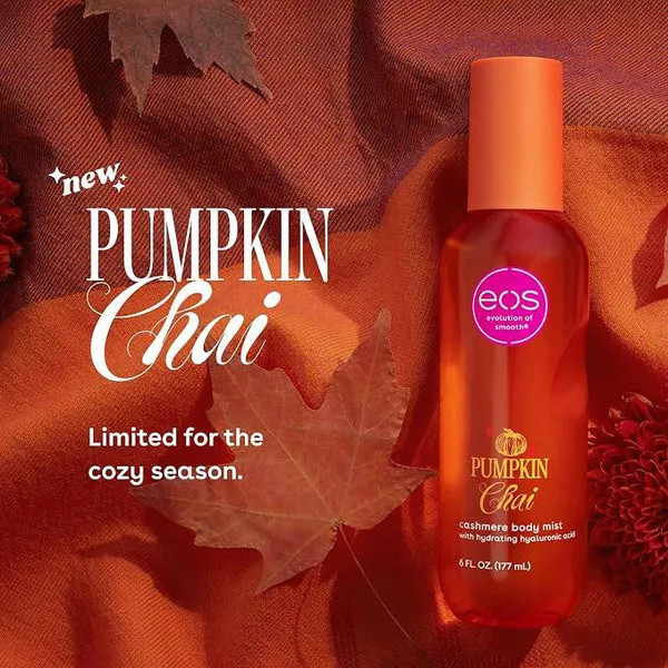 EOS Cashmere Body Mist Pumpkin Chai Fall Fragrance Preorder