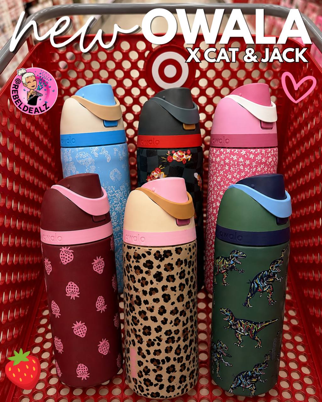 Owala x Cat & Jack Water Bottles - Limited Edition Designs