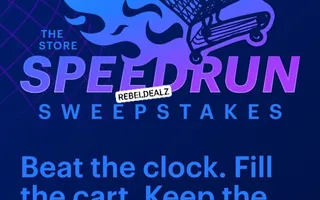 Best Buy Store Speedrun Sweepstakes: Up to $20,000 in Tech