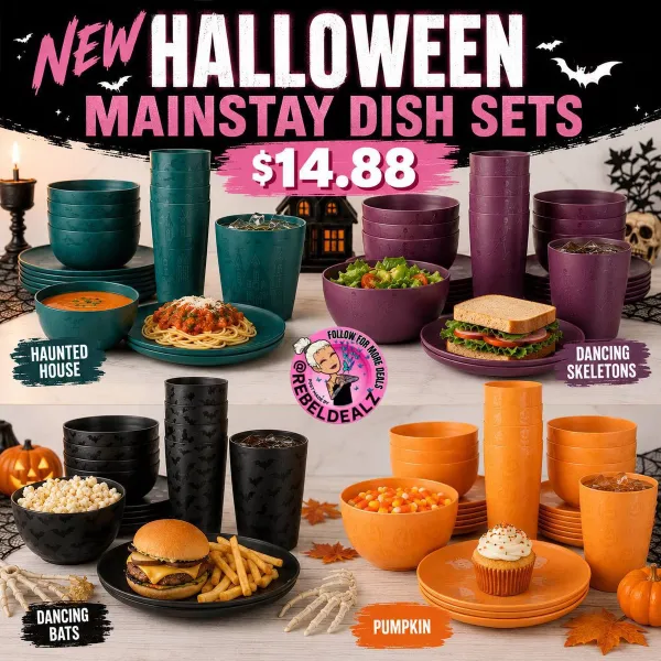 Mainstays Halloween Dishes Collection Now Available at Walmart