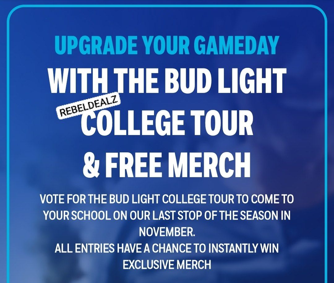 Bud Light College Game Day Instant Win Game: 2,000 Prizes Available