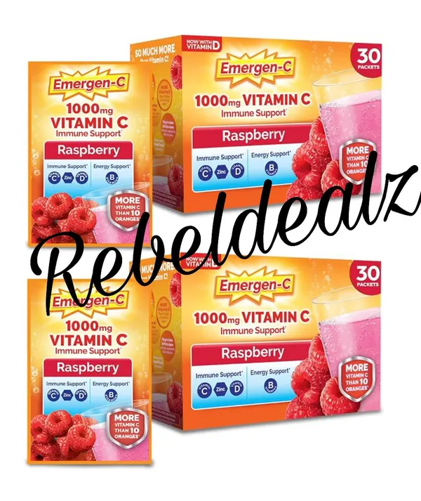 Emergen-C Raspberry 30-Count As Low As $12.xx