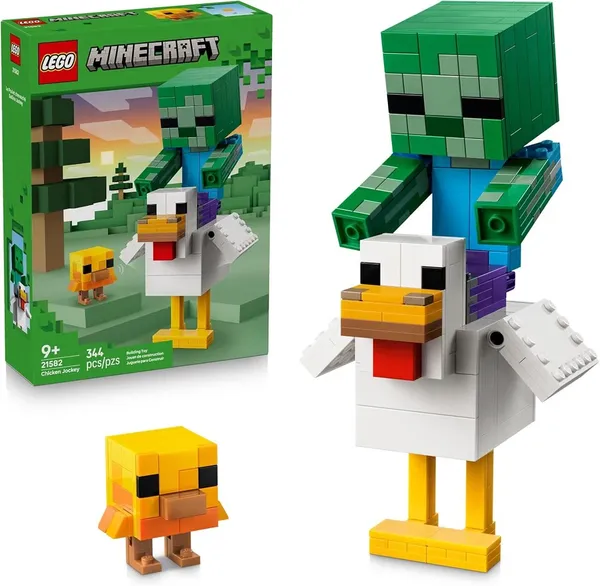 LEGO Minecraft Chicken Jockey Building Set 21582