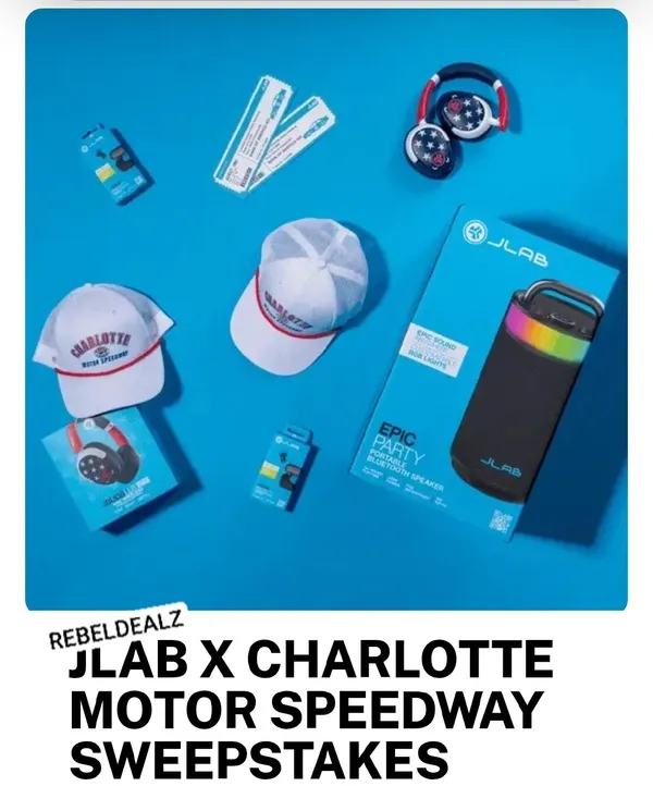 JLab x Charlotte Motor Speedway Sweepstakes