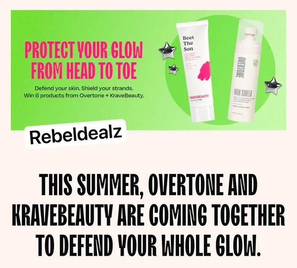 Overtone Protect Your Glow Giveaway: Win Beauty Prize Packs