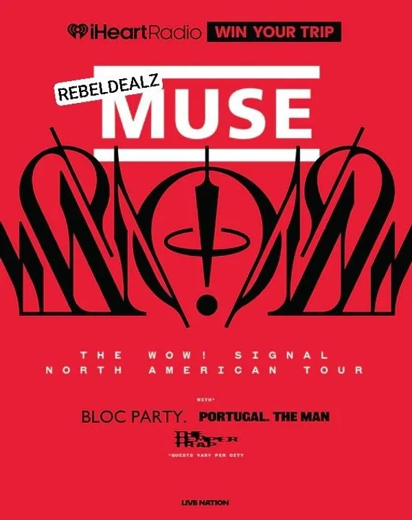 Win Your Trip to See Muse with iHeartRadio Sweepstakes