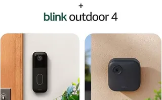 Blink Video Doorbell + Outdoor 4 Camera Bundle at Amazon