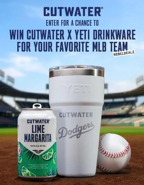 Cutwater MLB x Yeti Tumbler Sweepstakes: 50 Winners