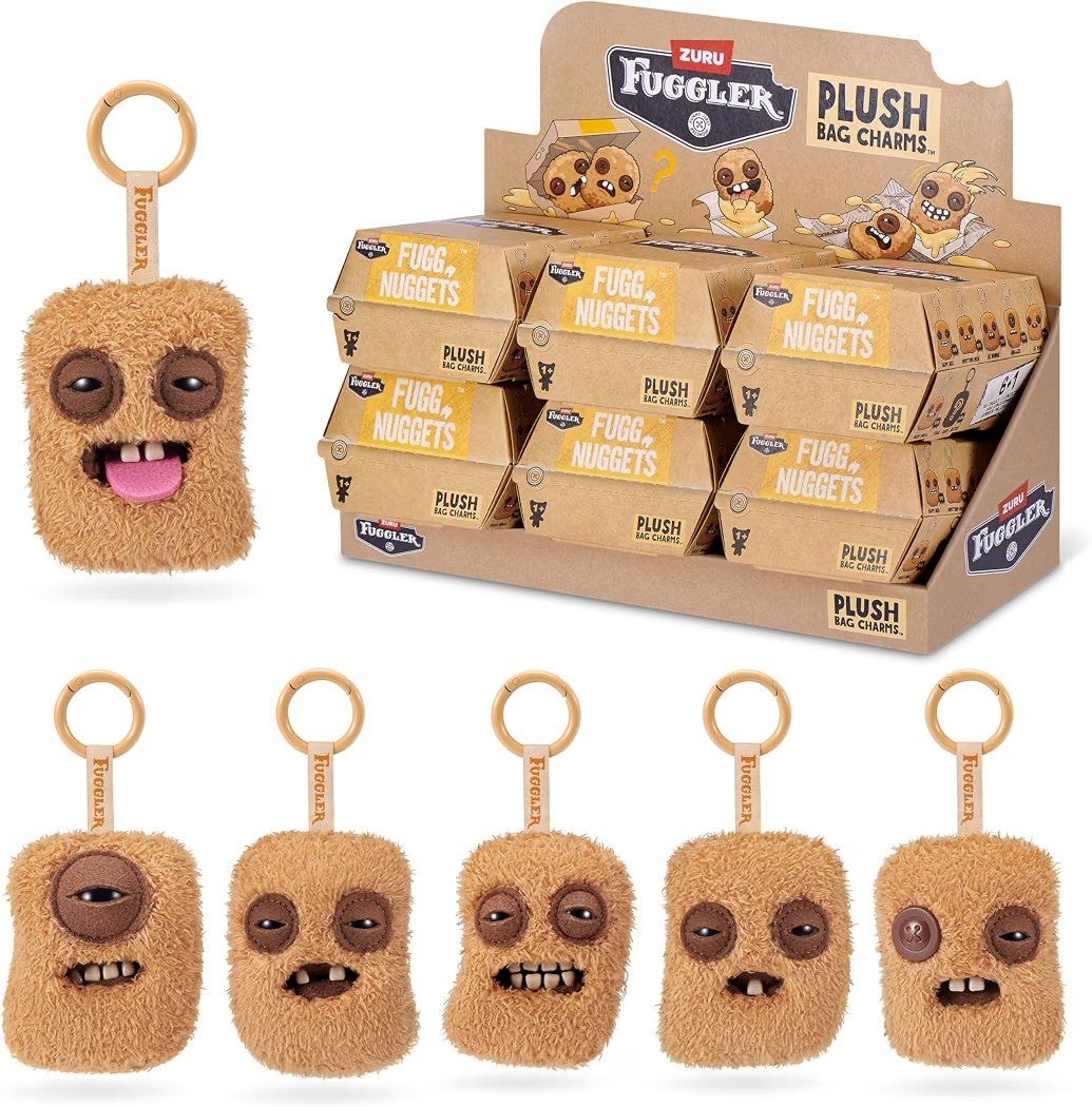 Fuggler Fugg Nuggets 3.5 Inch Plush Keyring Collectible