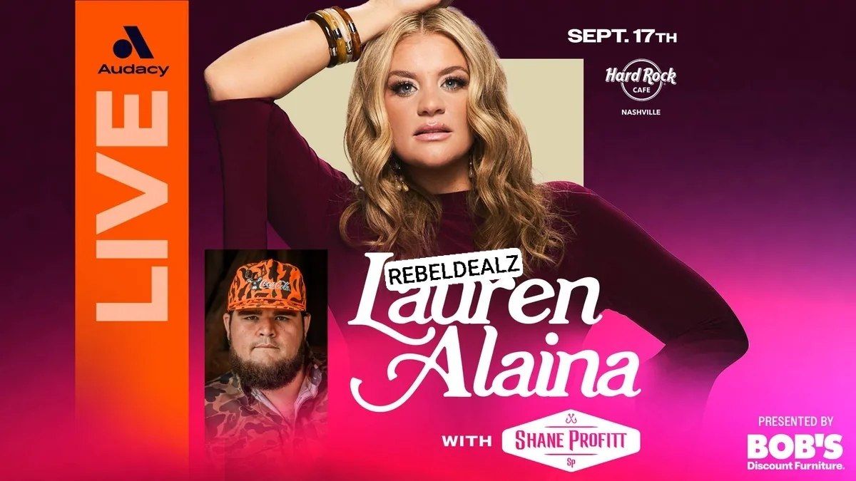 Win a Trip to Nashville to See Lauren Alaina with Audacy