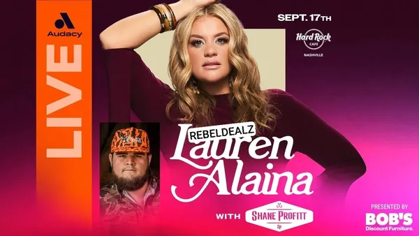 Win a Trip to Nashville to See Lauren Alaina with Audacy