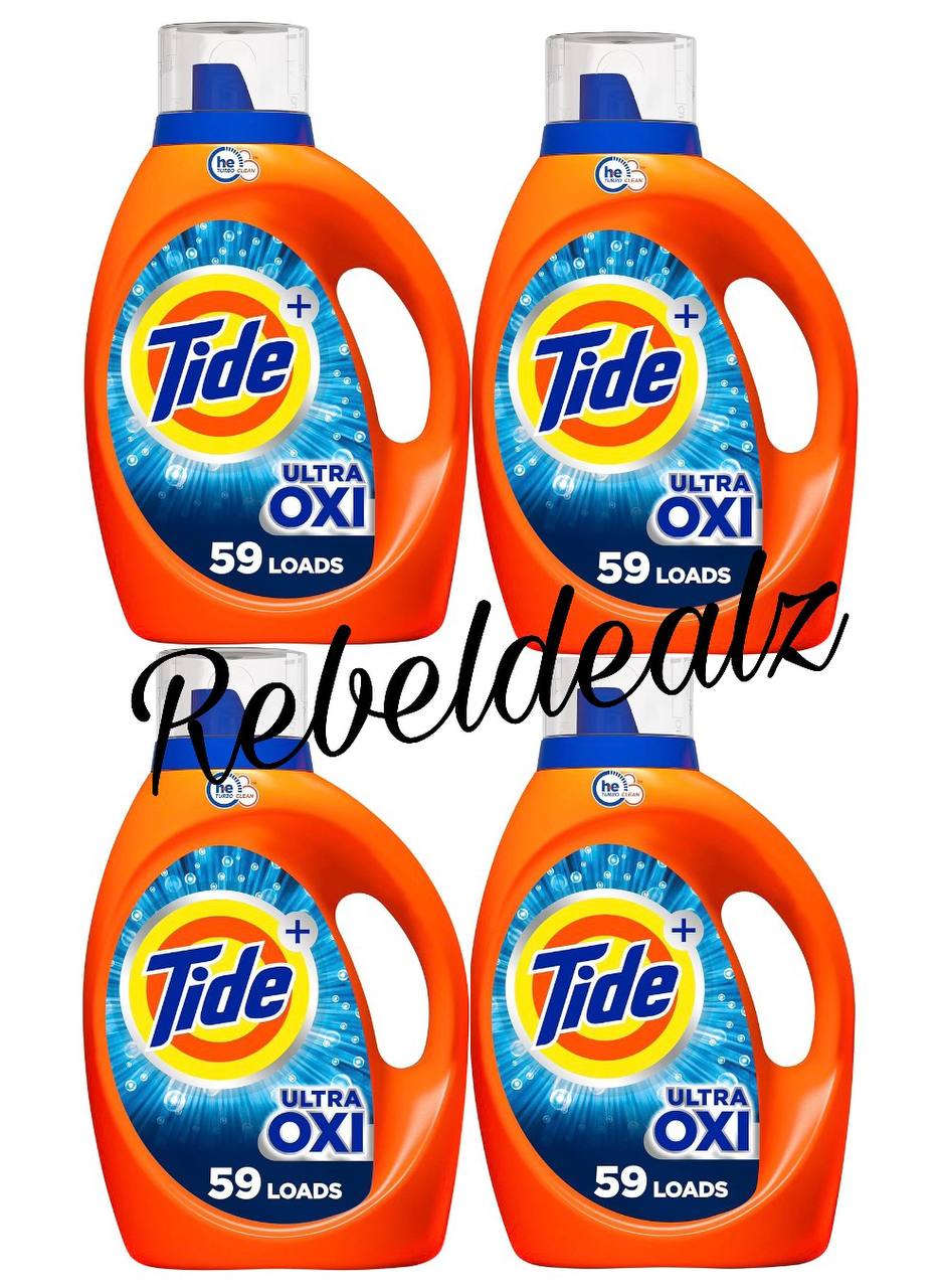 Tide Ultra Oxi Boost Liquid Laundry Detergent Deal - Save Big