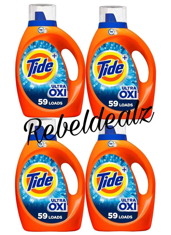 Tide Ultra Oxi Boost Liquid Laundry Detergent Deal - Save Big