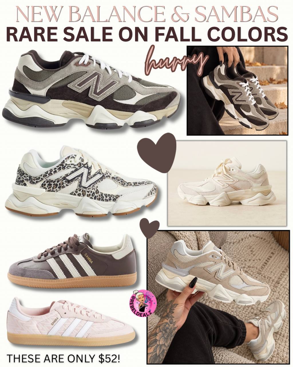 Rare Savings on Fall Sneakers: Up to 50% Off + Extra 20% Off