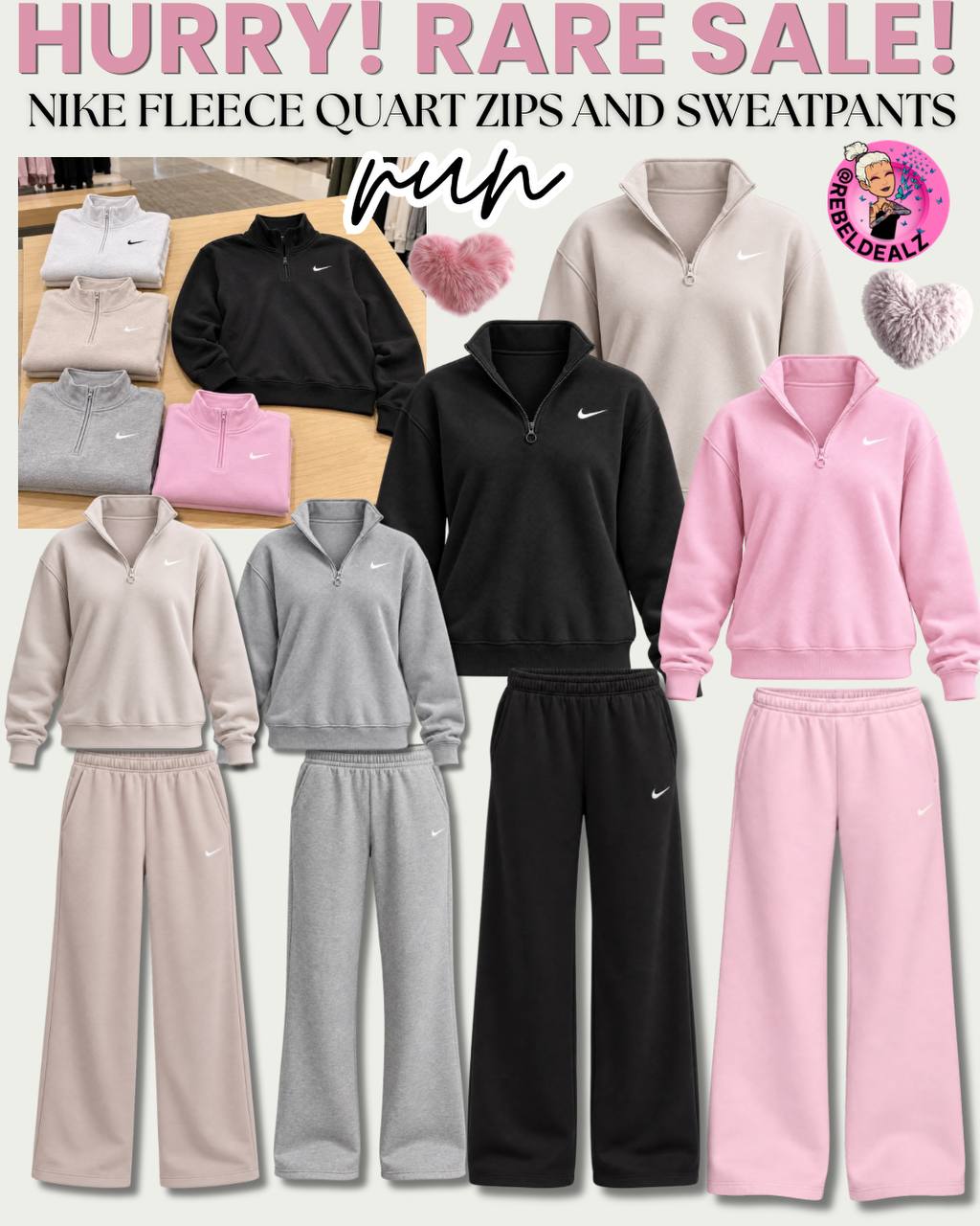 Rare Savings on Women’s Nike Studio Fleece