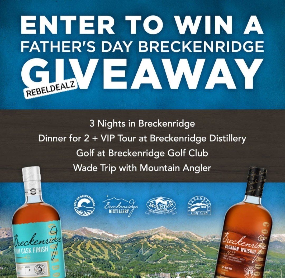 Enter to Win a Best of Breckenridge 'Father's Day' Giveaway