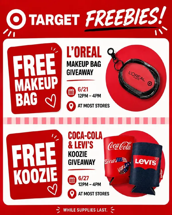 Target Free Events & Giveaways Coming This Summer
