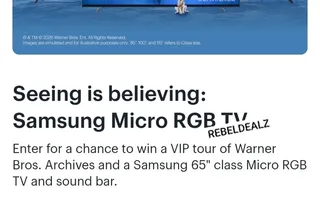 Samsung Supergirl Sweepstakes