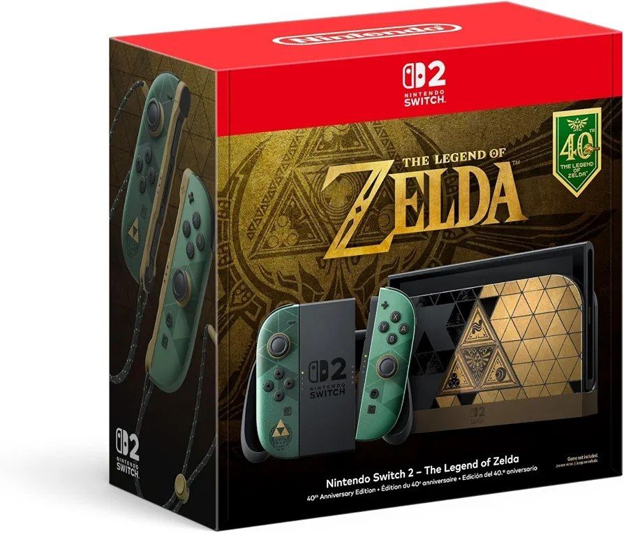 Nintendo Switch 2 Zelda 40th Anniversary Edition Preorder