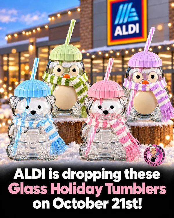 ALDI's October 21 Drop Includes the Cutest $4.99 Holiday Tumblers