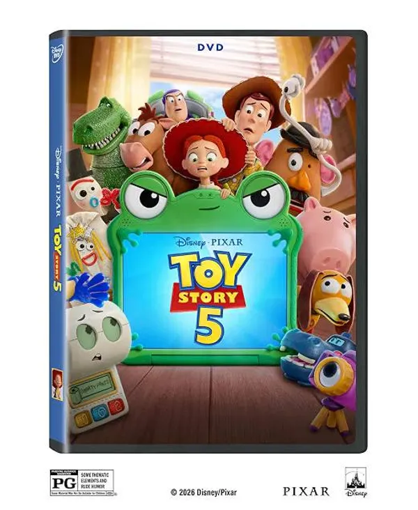 Toy Story 5 DVD Preorder for $19.xx, Reg $34