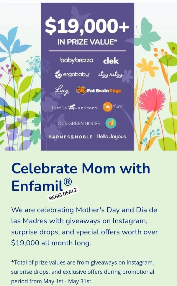 Enfamil Mother's Day Sweepstakes