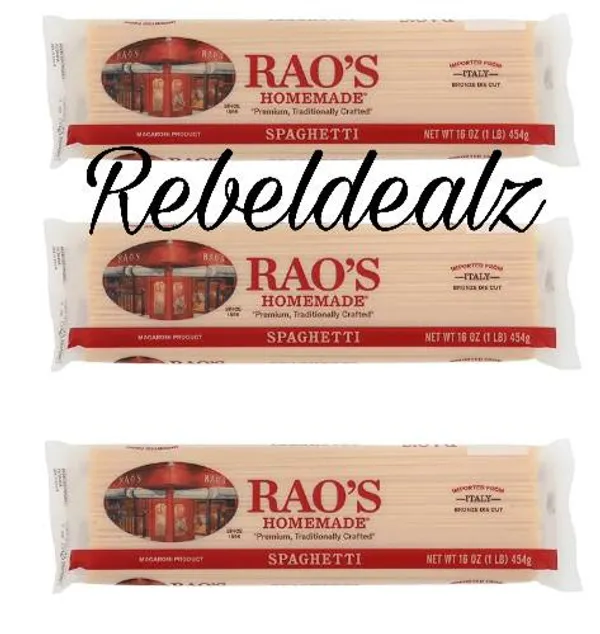 Rao's Homemade Spaghetti Pasta Deal - $4.xx for 3