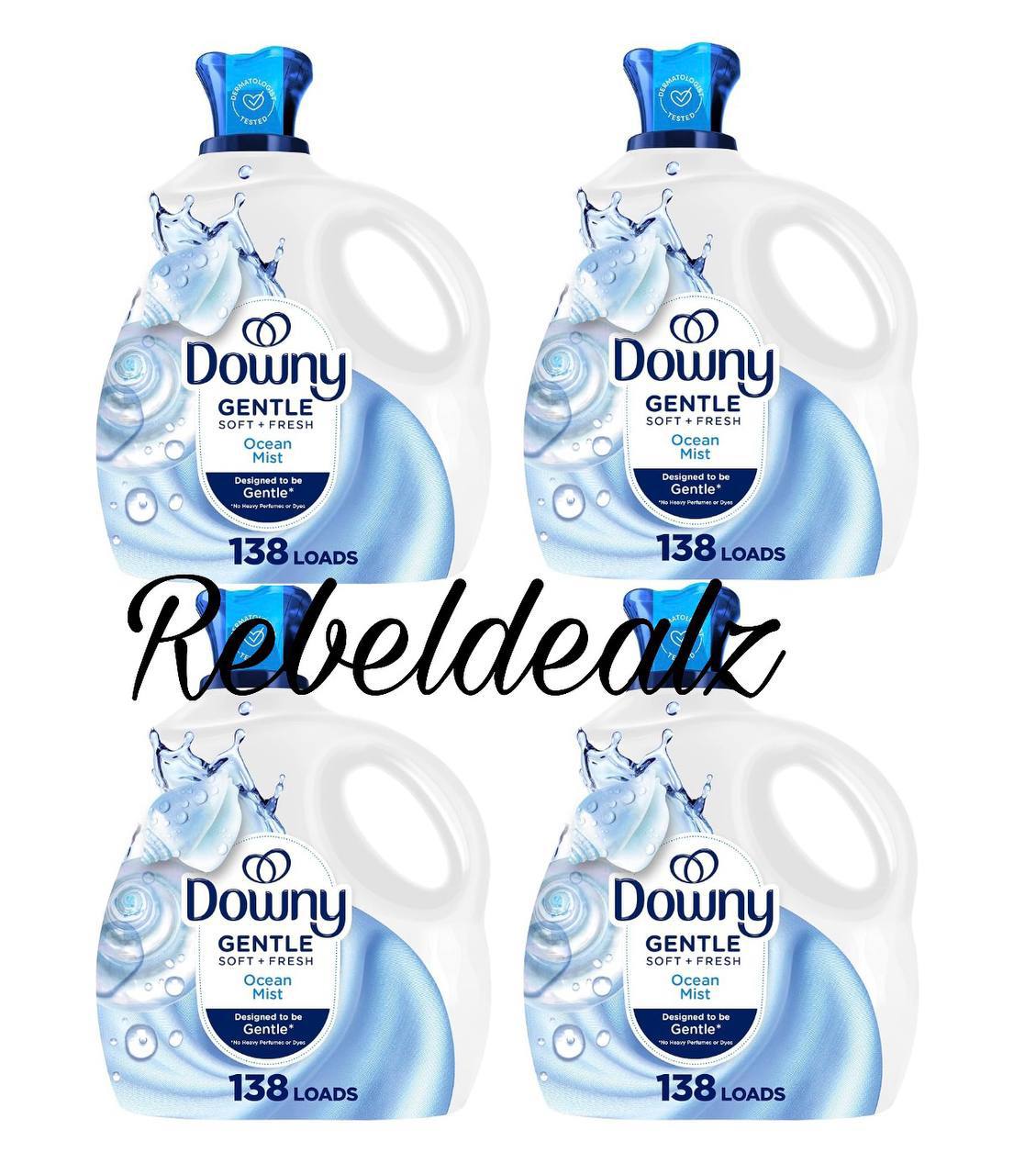 Downy Gentle Fabric Softener 4-Pack for Around $25 on Amazon