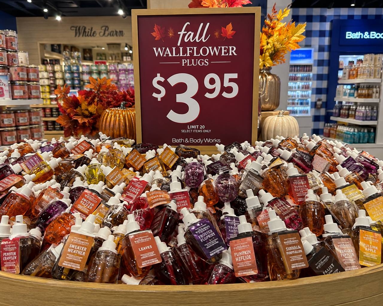 Bath and Body Works Wallflower Plugs Fall Scents Sale