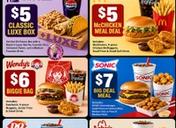 6 Fast-Food Meal Deals Under $8 at Taco Bell, McDonald's, Wendy's, Sonic, Dairy Queen & Arby's