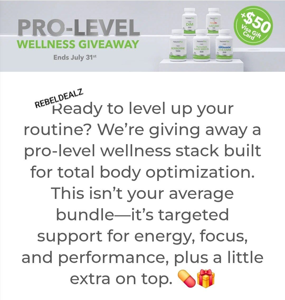 NaturesPlus Pro-Level Wellness Sweepstakes