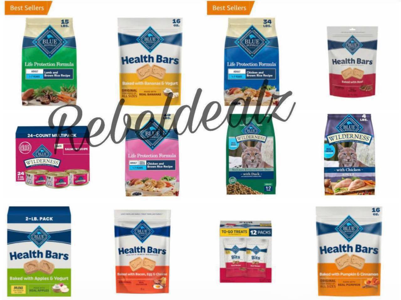 Extra 35% Off Blue Buffalo Dog and Cat Food on Amazon