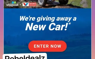 Valpak Free Ride Sweepstakes: Win a Jeep