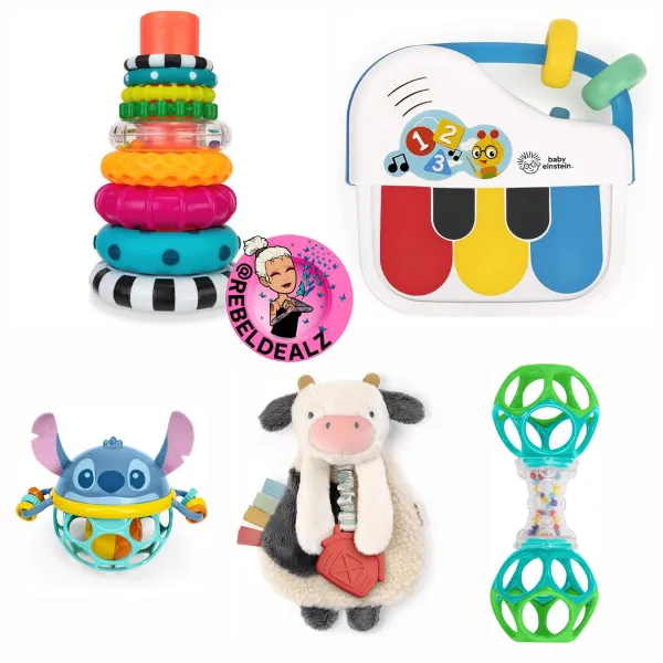 Baby Toy Bundle: Add One of Each for Around $30 on Amazon