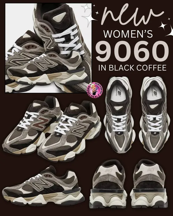 New Colorway on Women's 9060 in Black and Coffee