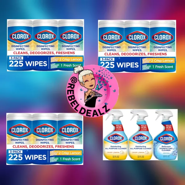 Clorox Disinfecting Products on Sale
