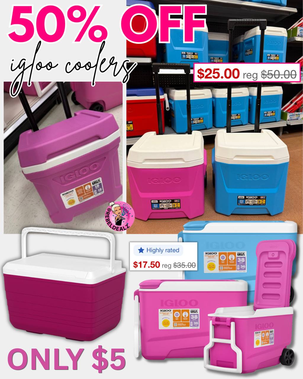 Coolers Now 50% Off at Target