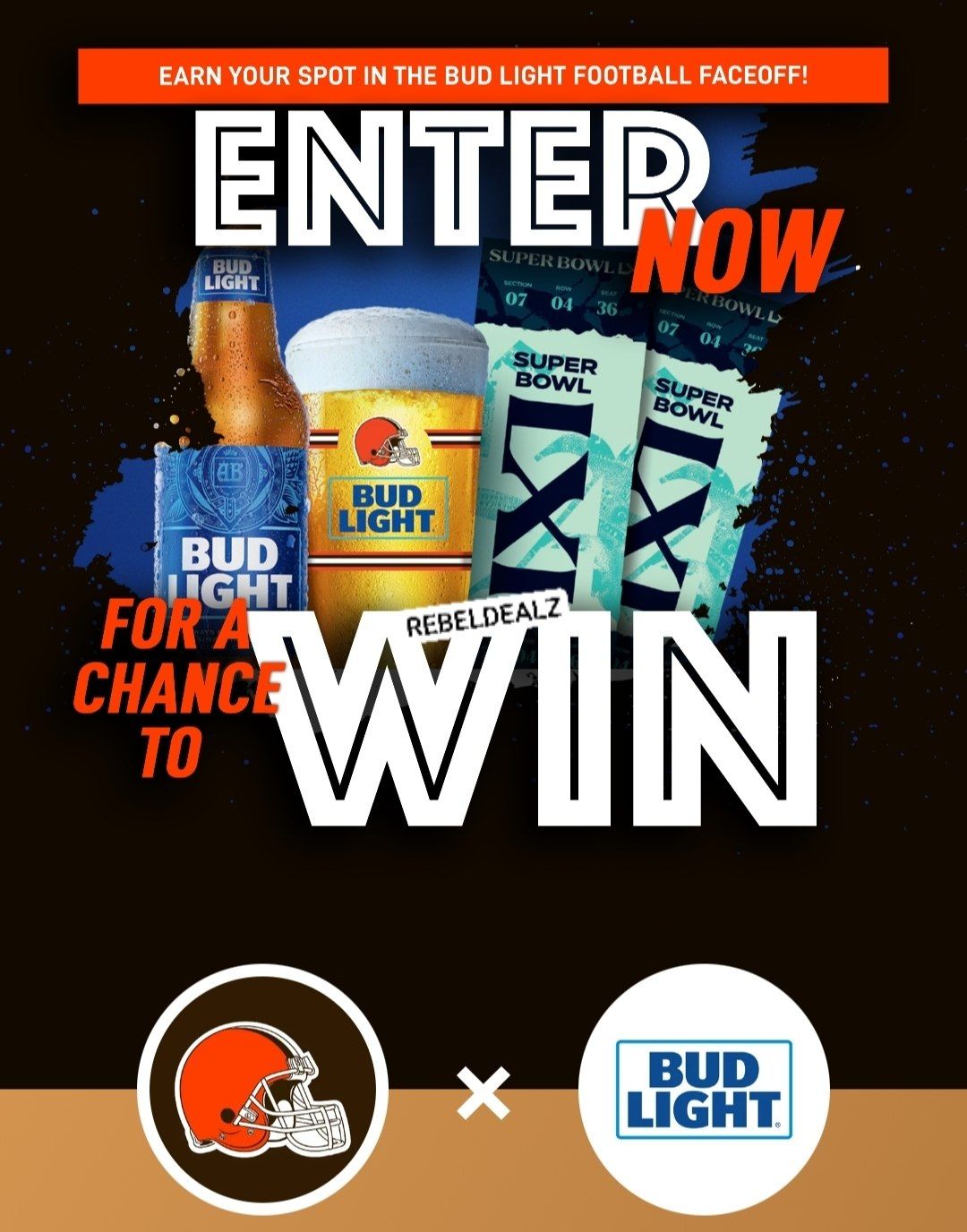 Bud Light Football Faceoff Sweepstakes: Enter to Win